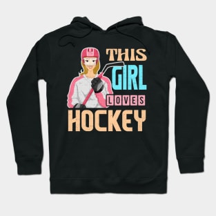 Funny, Unique Hockey Shirt for Girls, Women, and Teens Hoodie